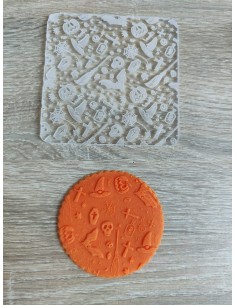 Sello para galletas dibujos Halloween 2