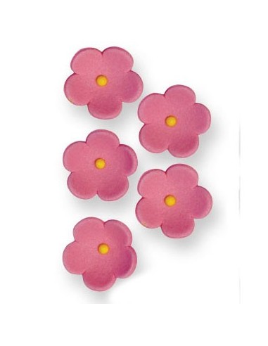 Flores de azúcar rosas PME