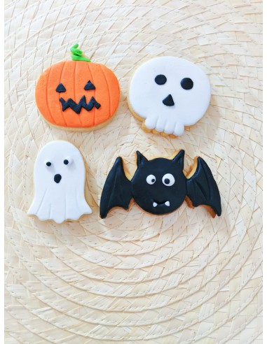 Set 4 Mini Cortadores Halloween
