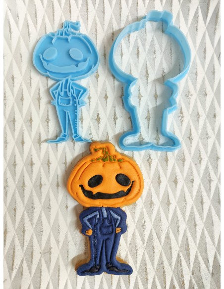 Cortador + marcador Jack O´Lantern para galletas
