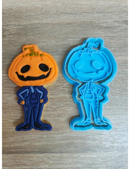 Cortador + marcador Jack O´Lantern para galletas