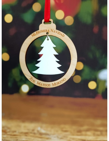 Bola navidad abeto colgante