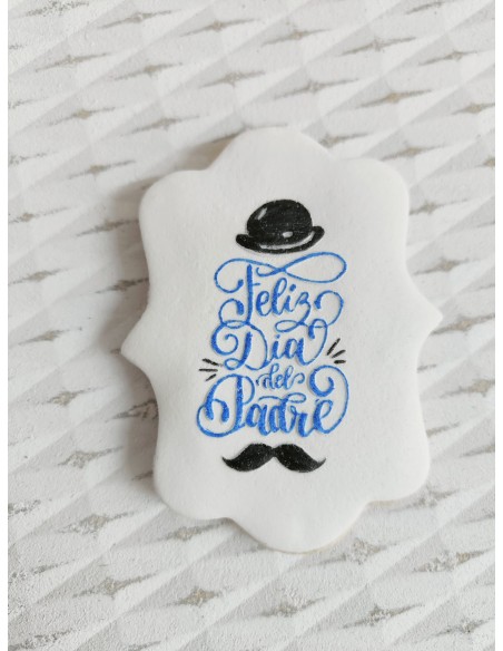 Sello "Feliz día del padre"