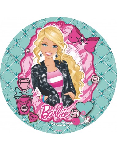 Papel de azúcar Barbie