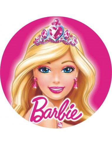 Papel de azúcar Barbie 20 cm