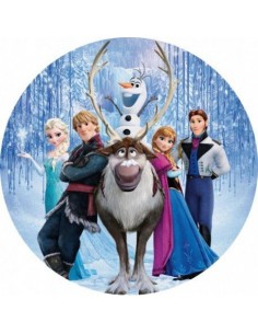 Papel de azúcar Frozen 
