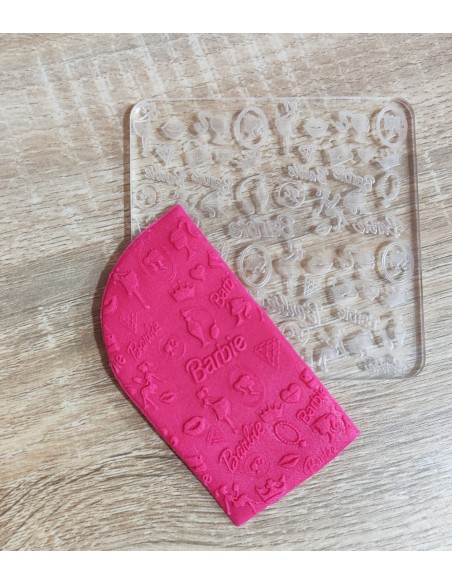 Sello para galletas dibujos Barbie