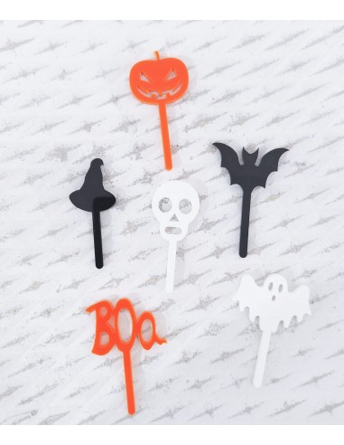 Mini Toppers Halloween variados