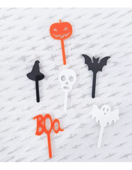 Mini Toppers Halloween variados