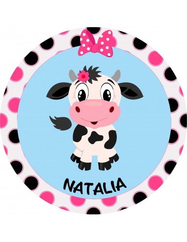Papel comestible Vaquita personalizado
