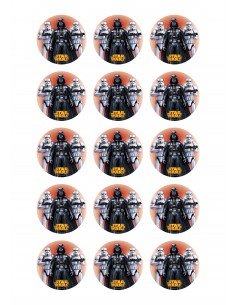 Papel de azúcar star wars