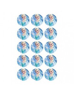 Papel de azúcar Frozen para galletas 