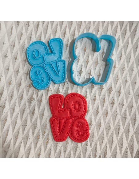 Cortador + marcador Love