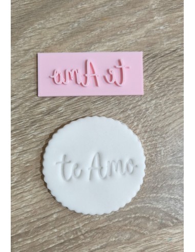 Marcador Te Amo para fondant