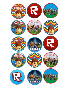 Papel de azúcar para galletas Roblox