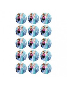 Papel de azúcar Frozen para galletas 