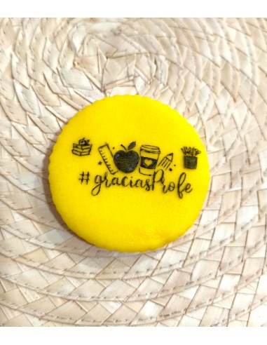 Sello GraciasProfe para fondant
