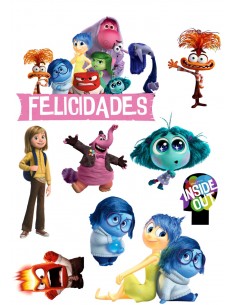 Papel de azúcar figuras Del...