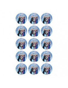 Papel de azúcar Frozen para galletas 