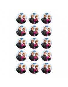 Papel de azúcar Frozen para galletas 