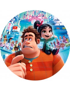 Papel de azúcar Rompe Ralph