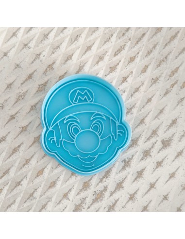 Cortador + marcador Cabeza Super Mario