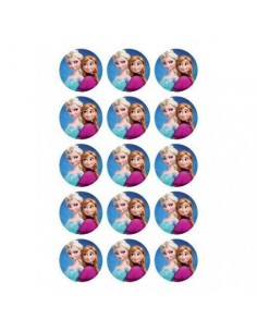 Papel de azúcar Frozen para galletas