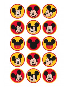 Papel de azúcar mickey mouse