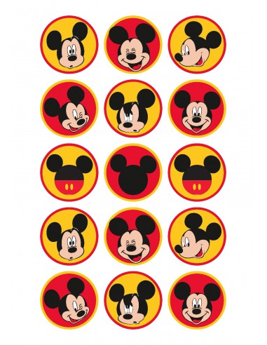 Papel de azúcar mickey mouse
