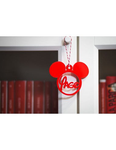 Adornos árbol Navidad Mickey y Minnie