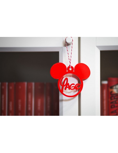 Adornos árbol Navidad Mickey y Minnie