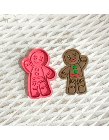 Cortador + marcador Gingerbread