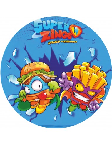 Papel de azúcar Superzings para tarta