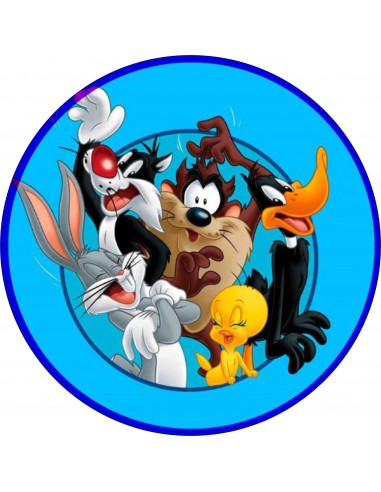 Papel de Azúcar Looney Tunes