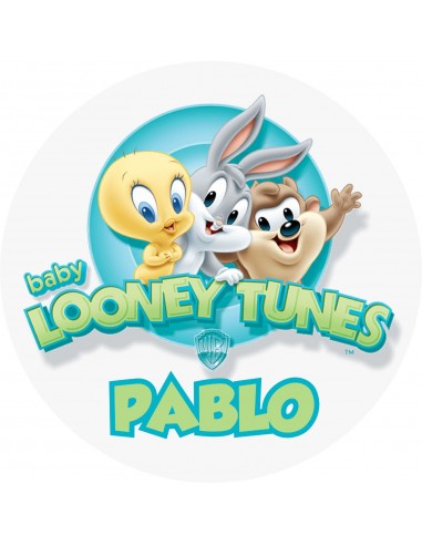 Papel de Azúcar Baby Looney Tunes Personalizado