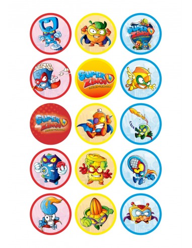 Papel de Azúcar Superzings para Galletas