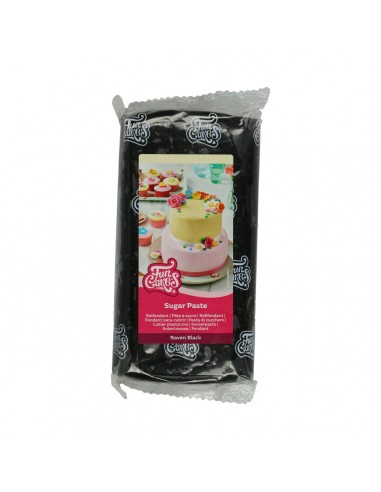 Fondant FunCakes negro 1kg