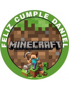 Papel Comestible Minecraft...