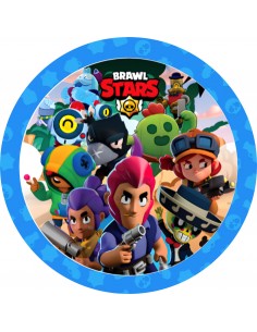 Papel comestible Brawl Star
