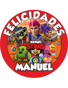 Papel Comestible Brawl Star Personalizado
