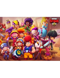 Papel Comestible Brawl Star para Tarta Rectangular