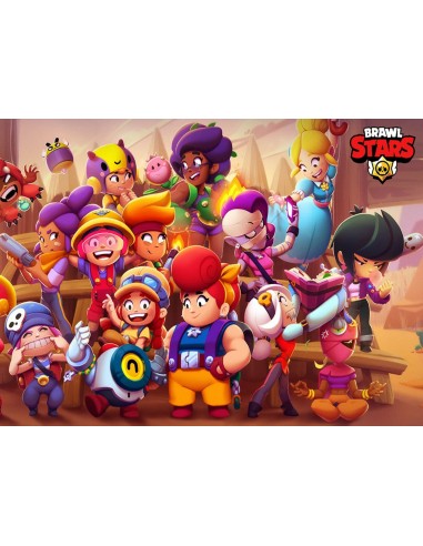 Papel Comestible Brawl Star para Tarta Rectangular