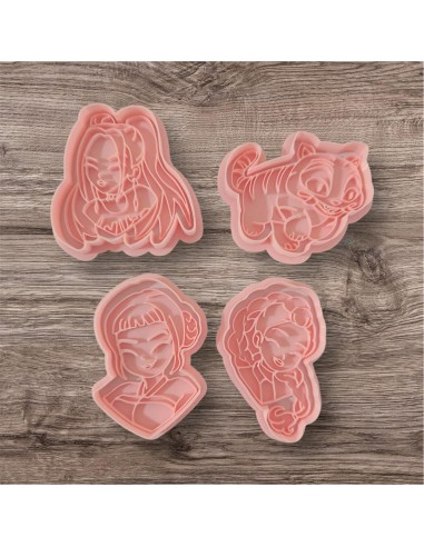 Set 4 Cortadores Guerreras K-Pop (Demon Hunters)