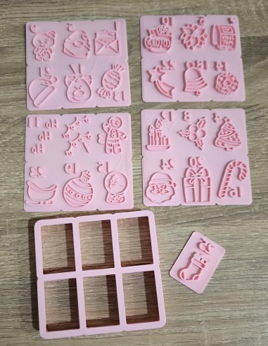 Set Multicortador y Marcadores Calendario de Adviento
