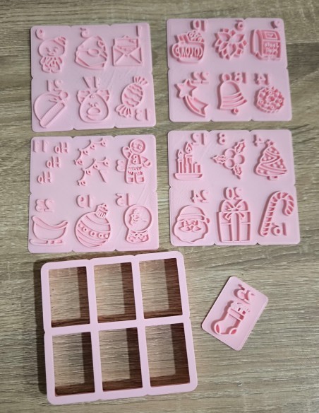 Set Multicortador y Marcadores Calendario de Adviento