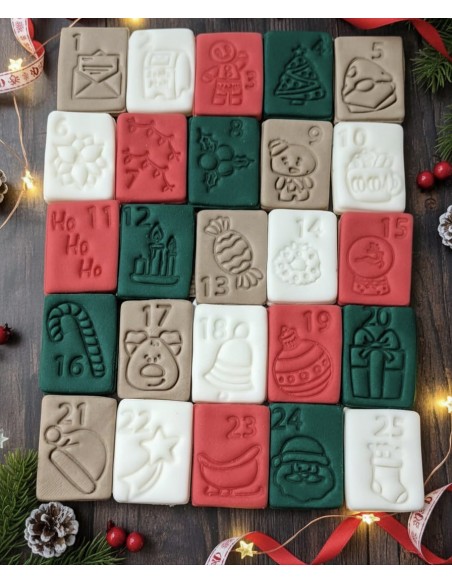 Set Multicortador y Marcadores Calendario de Adviento