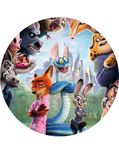 Papel de Azúcar Zootropolis