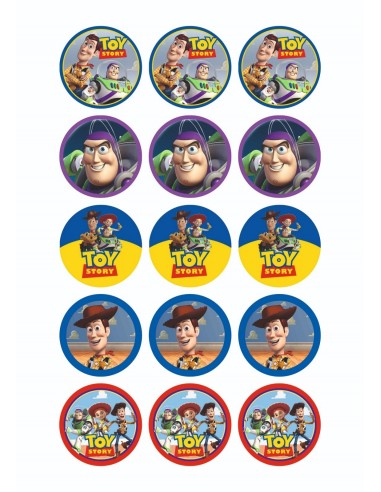 Papel Comestible Toy Story para Galletas