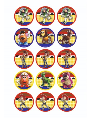 Papel Comestible Toy Story para Galletas