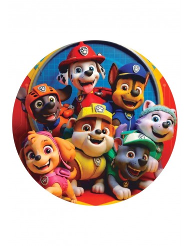 Papel Comestible Patrulla Canina para Tarta